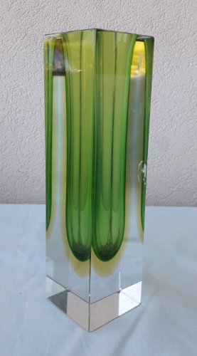 Vase et vide-poche Murano