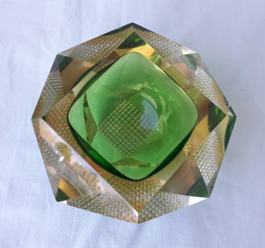 Vase et vide-poche Murano