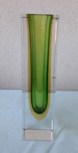 Vase et vide-poche Murano
