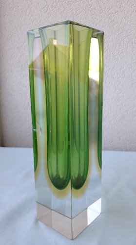 Vase et vide-poche Murano