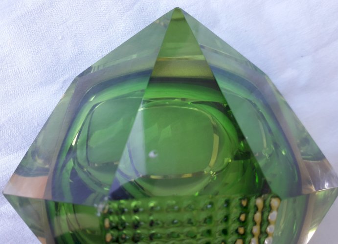 Vase et vide-poche Murano