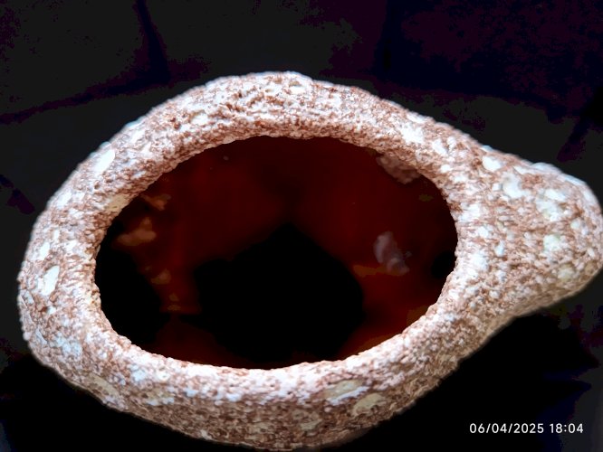 Vase Fat Lava Vallauris 