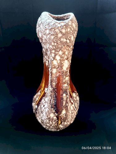 Vase Fat Lava Vallauris 