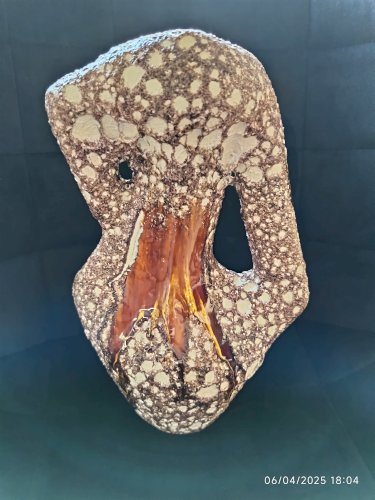 Vase Fat Lava Vallauris 