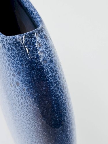 Vase galet en céramique de Maredsous Antonio Lampecco