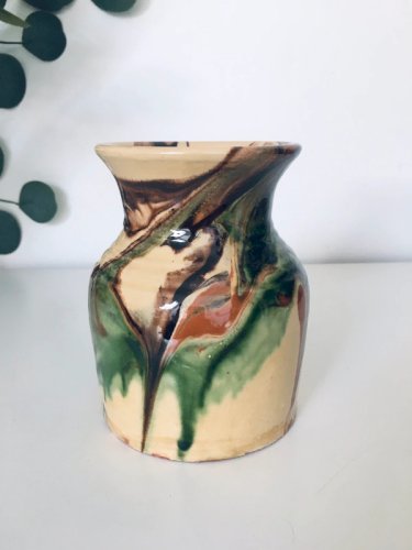 Vase grès vintage Soufflenheim