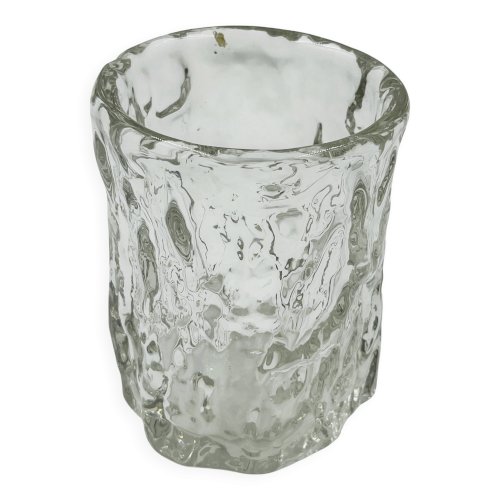 Vase Ice Glass WMF par Erich Schumann