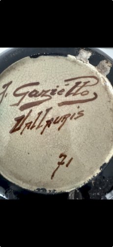 VASE J GAZIELLLO à VALLAURIS