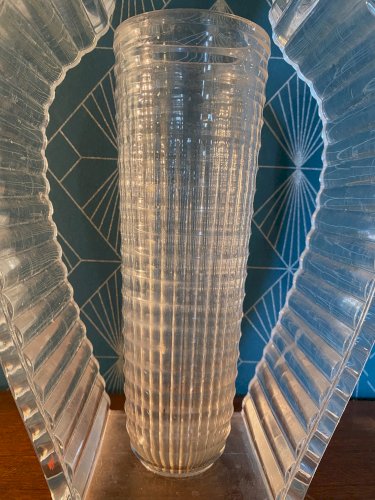 Vase Kartell, Milano, par Eugeni Quitllet , en plexi. Superbe.