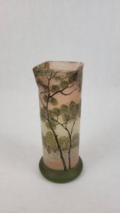 Vase Legras en Verre Émaillé, 1900s