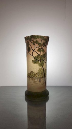 Vase Legras en Verre Émaillé, 1900s
