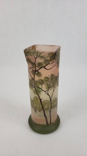 Vase Legras en Verre Émaillé, 1900s