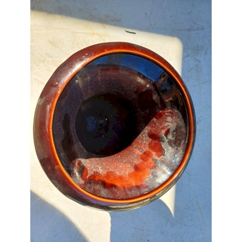 Vase Médicis en Barbotine