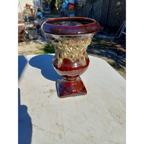 Vase Médicis en Barbotine