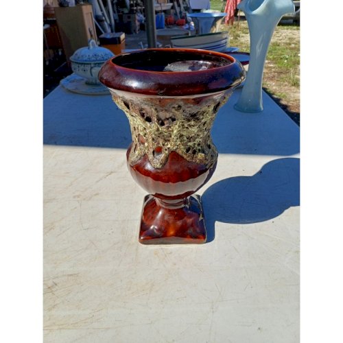 Vase Médicis en Barbotine