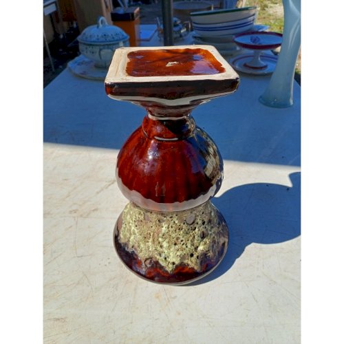 Vase Médicis en Barbotine