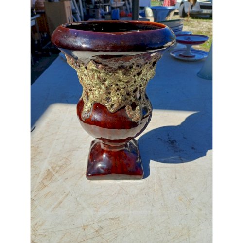 Vase Médicis en Barbotine