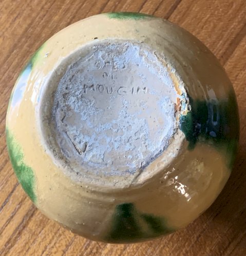 vase Mougin frères grès émaillé période 1900's très bel état