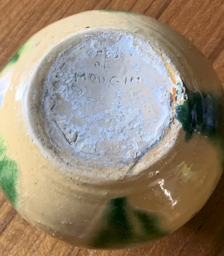 vase Mougin frères grès émaillé période 1900's très bel état