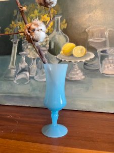 Vase opaline vintage