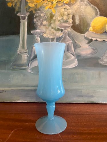 Vase opaline vintage