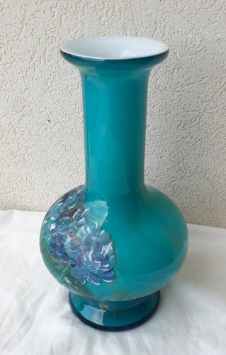 Vase opaline