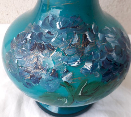 Vase opaline