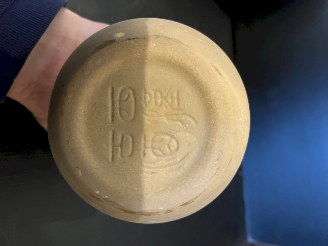 Vase ou bouteille  Chinoise Bouteille Liqueur  céramique collection asiatique