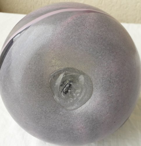 Vase pâte de verre Maure Vieil