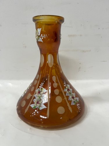 Vase peint Art Déco a décor éméillé XX siècle