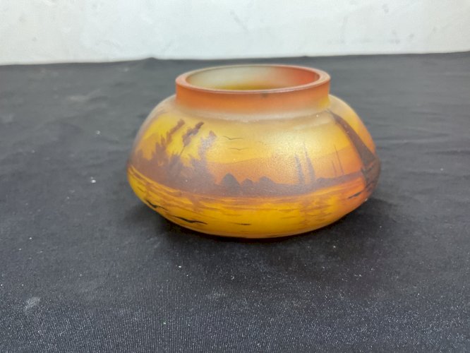 Vase photophore Signé Peynaud