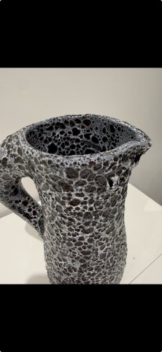 Vase Pichet Fat Lava Rétro Vintage Signé Vallauris Le Vaucour 