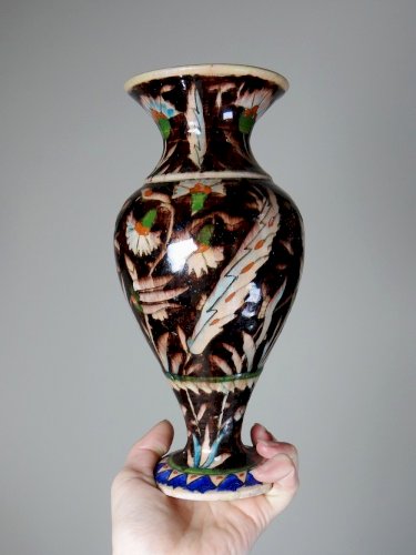 Vase poterie céramique Karakashian-Balian XIX-XXe ancien