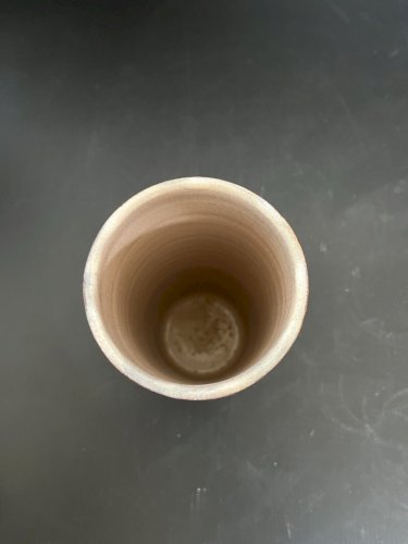 Vase rouleau décor de fleurs signé Fonck et Matéo (Vallauris) Années 60