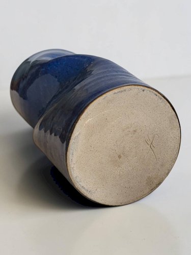 Vase rouleau en grès / Puisaye