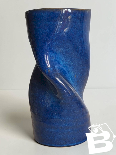Vase rouleau en grès / Puisaye