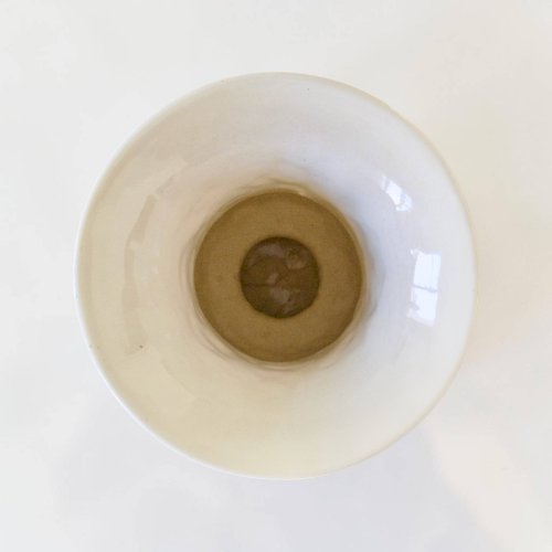 Vase signé CAB Céramique dArt de Bordeaux en barbotine fleuri