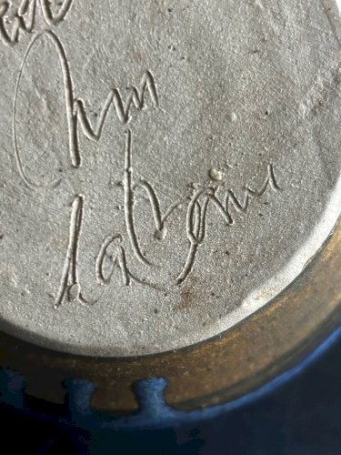 vase signé La Borne