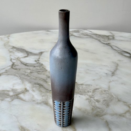 Vase soliflore en grès 1960 Vallauris M3978