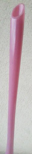Vase soliflore opaline rose