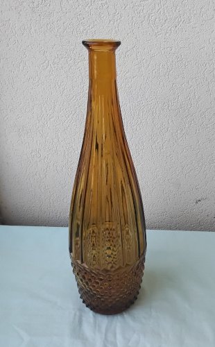 Vase soliflore ou bouteille en verre