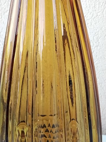 Vase soliflore ou bouteille en verre