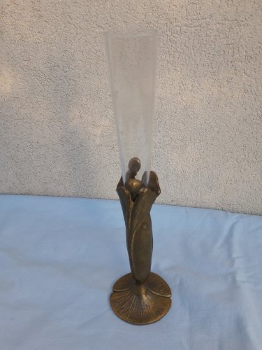Vase soliflore style Art Nouveau