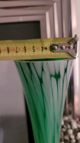 Vase soliflore verre soufflé H60