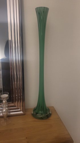 Vase soliflore verre soufflé H60