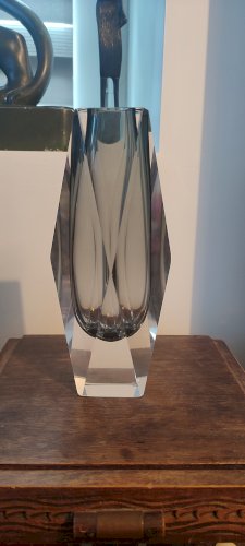 Vase sommerso Flavio Poli Seguso, Murano 