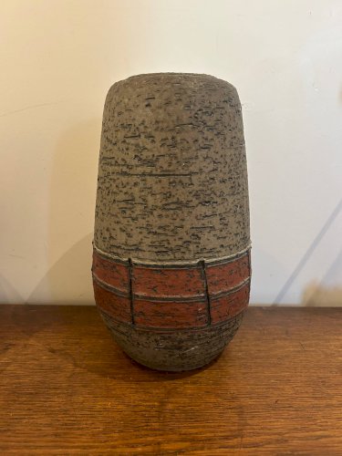 vase Spara Keramik Schamotte 1960 1970