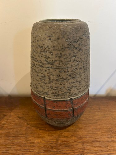 vase Spara Keramik Schamotte 1960 1970