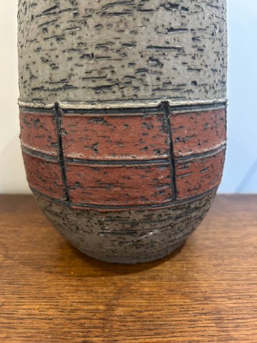 vase Spara Keramik Schamotte 1960 1970
