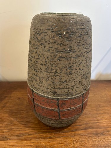 vase Spara Keramik Schamotte 1960 1970